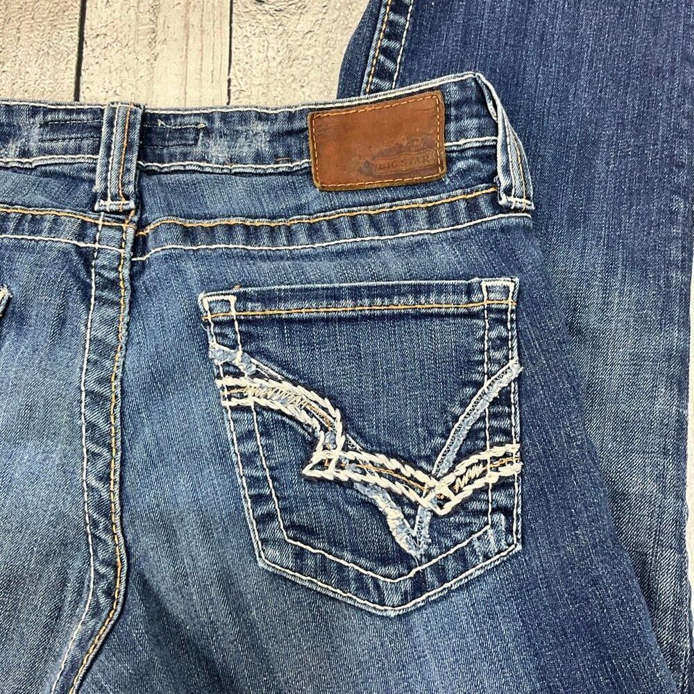 BIG STAR Rikki Low Rise Crop Jeans - Picture 3 of 7